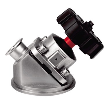 Tank bottom diaphragm valve