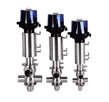 Two-seat mixing-proof valve