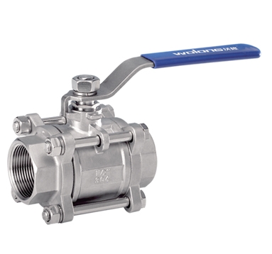 Ball valve with internal thread