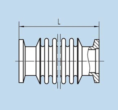 Bellows flexible hose