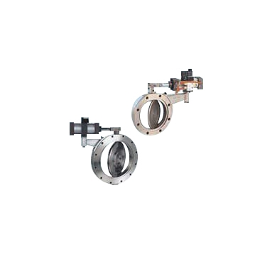GIQ type pneumativ high vacuum butterfly valve
