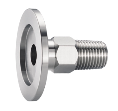 KF vacuum hexagonal nipple