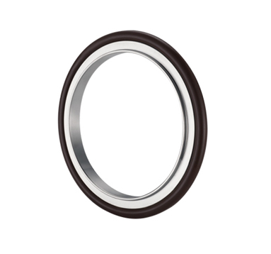 KF-ISO vacuum fluororubber ring stainless steel bracket