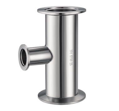 KF vacuum quick-installed reducing tee