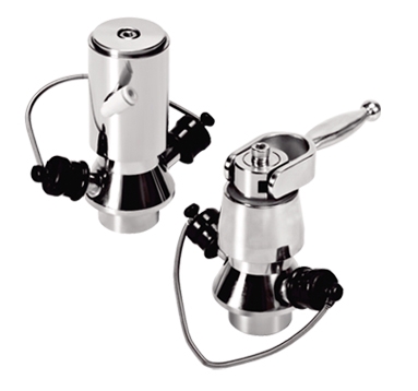 Aseptic sampling valve