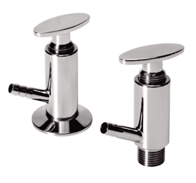 Sampling valve with elliptic type handle