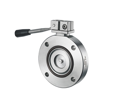 GI type manual high vacuum butterfly valve