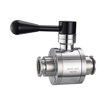 GU high vacuum pressure ball valve