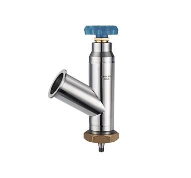 KF vacuum push-pull valve