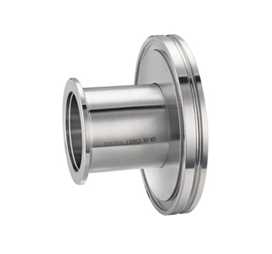 ISO-KF vacuum straight pipe reducing fitting