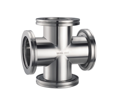 ISO high vacuum cross