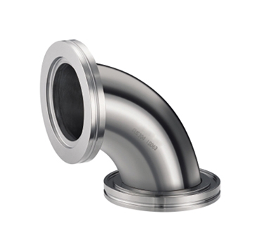 ISO high vacuum elbow