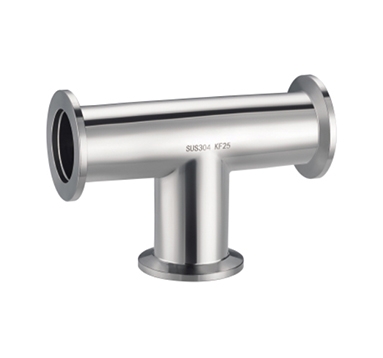 KF high vacuum quick-installed  equal tee